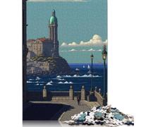 A Coruna Pixel Art Puzzle for Adults 500 Pieces Puzzle for Adults Educational Game for Adult Teenagers 500pcs (52x38cm)