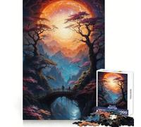 A Couples Journey Jigsaw Puzzles for Teenagers 1000 Recreational Game Firm Edge Pattern Assemble Perfect Art (50x75cm)