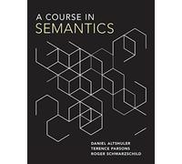 A Course in Semantics
