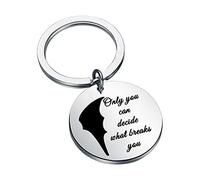A Court of Thorns and Roses Inspired Gift ACOWAR Gift Only You Can Decide What Breaks You Sarah J. Maas Gift ACOTAR Jewelry Bookish Jewelry (OnlyYouCan Keychain)