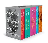 Sarah J Maas 5 Books Collectikon Set A Court of Thorns and Roses