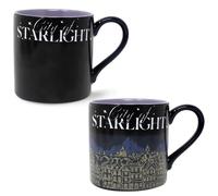 A Court of Thorns and Roses Series Color Changing Mug, Night Court | 14 oz Ceramic Mug, Officially Licensed Sarah J. Maas Velaris Cup with Heat Reveal the City of Starlight