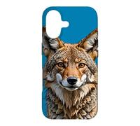 A Coyote Surrounded By Spring Meadow Flowers Case for iPhone 17