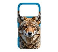 A Coyote Surrounded By Spring Meadow Flowers Case for iPhone 17 Pro