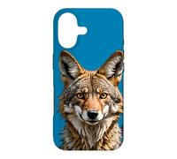 A Coyote Surrounded By Spring Meadow Wildflowers Case for iPhone 17