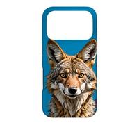 A Coyote Surrounded By Spring Meadow Wildflowers Case for iPhone 17 Pro