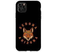 A Coyote With Indigenous Pattern Sedona Arizona Native Case for iPhone 11 Pro Max