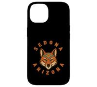 A Coyote With Indigenous Pattern Sedona Arizona Native Case for iPhone 14