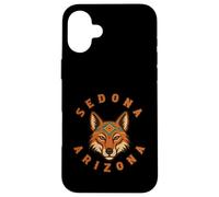 A Coyote With Indigenous Pattern Sedona Arizona Native Case for iPhone 16 Plus
