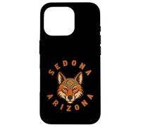 A Coyote With Indigenous Pattern Sedona Arizona Native Case for iPhone 16 Pro
