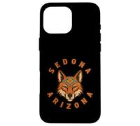 A Coyote With Indigenous Pattern Sedona Arizona Native Case for iPhone 16 Pro Max