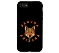 A Coyote With Indigenous Pattern Sedona Arizona Native Case for iPhone SE (2020) / 7/8