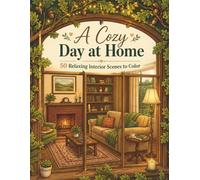A Cozy Day at Home: 50 Relaxing Interior Scenes to Color (The Urban Retreat Series)