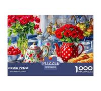A Cozy Kitchen 1000 Piece Jigsaw Puzzle Educational Games A Cozy Room Challenge High Difficulty for Decompression And Wall Decor38x26cm/1000pcs