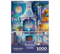 A Cozy Kitchen 1000 Pieces for Adults Jigsaw Puzzles Educational Games A Cozy Room Family Puzzle Game Birthday Gifts for Decompression And Wall Decor38x26cm/1000pcs