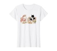 A Cozy Life Together Value Graphic T-Shirt, Women, White, M