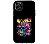 A Crow Left Skull Morning And Flower Incubus View Halloween Case for iPhone 11 Pro Max