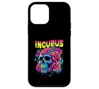 A Crow Left Skull Morning And Flower Incubus View Halloween Case for iPhone 12 mini
