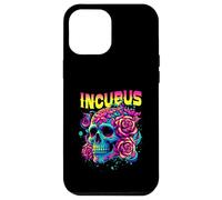 A Crow Left Skull Morning And Flower Incubus View Halloween Case for iPhone 12 Pro Max