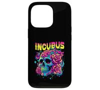 A Crow Left Skull Morning And Flower Incubus View Halloween Case for iPhone 13 Pro