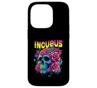 A Crow Left Skull Morning And Flower Incubus View Halloween Case for iPhone 14 Pro