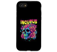 A Crow Left Skull Morning And Flower Incubus View Halloween Case for iPhone SE (2020) / 7/8