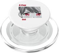 A Cup is just fine, With Onii close your eyes Sexy Anime PopSockets PopGrip for MagSafe