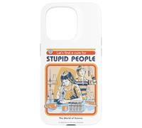 A Cure For Stupid Sarcastic Retro Vintage Funny Adult Humor Case for iPhone 15 Pro