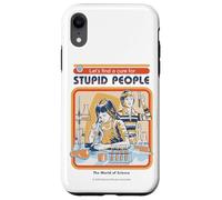 A Cure For Stupid Sarcastic Retro Vintage Funny Adult Humor Case for iPhone XR