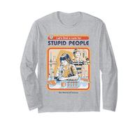 A Cure For Stupid Sarcastic Retro Vintage Funny Adult Humor Long Sleeve T-Shirt