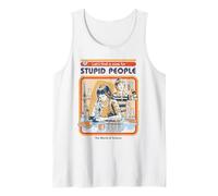 A Cure For Stupid Sarcastic Retro Vintage Funny Adult Humor Tank Top