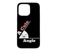 A Cute Angle Math Geometry Teacher Funny Algebra Math Club Case for iPhone 15 Pro Max