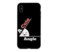 A Cute Angle Math Geometry Teacher Funny Algebra Math Club Case for iPhone XS Max