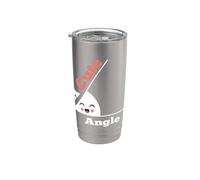 A Cute Angle Math Geometry Teacher Funny Algebra Math Club Stainless Steel Insulated Tumbler