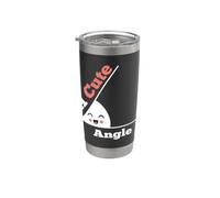 A Cute Angle Math Geometry Teacher Funny Algebra Math Club Stainless Steel Insulated Tumbler