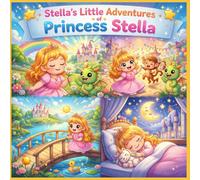 A Cute Story & Coloring Book for Kids Ages 2-8 (Fun and Easy Coloring + Short Stories)