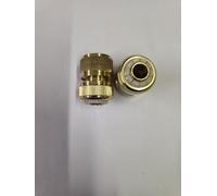 A&D 2 Pack Brass Hose Connector Hose End Quick Connect Fitting 1/2" Hose Pipe Quick Connector for Gardening (AD140)