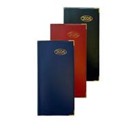 A&D 2026 Diary Pocket Small/Slim Line Week to View Softcover PVC Cover Diary (Slim Red Softcover)
