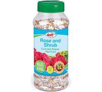 A&D Doff Rose & Shrub Controlled Release Fertiliser, Slow-Release Feed, Long-Lasting Nutrition for Roses & Flowering Shrubs, 1kg