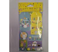 A&D Easter Gift Tags & Sticker Pack, 4 Colourful Gift Tags & 51 Stickers, Cute Bunny, Lamb & Easter Egg Designs for Gifts & Crafts