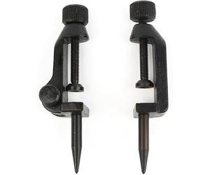 A.D International Adjustable Clamp-On Trammel Point Set Marking Measuring Tool