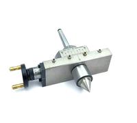 A.D. International New Taper Turning Attachment with Revolving Live Center for Off-setting Lathe's Tailstock Metric (MORSE TAPER 1MT)
