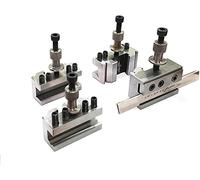 A.D. International T51 Quick Change Tool Post's Holders -Suits Boxford & Similar Lathes 125-150 mm (2 x Standard, 1 x Parting and 1 x V-Boring Holders)