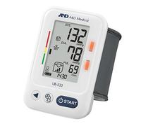 A&D Medical Wrist Blood Pressure Monitor, White