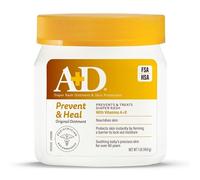 A+D Original Diaper Rash Ointment, Skin Protectant With Lanolin and Petrolatum, Seals Out Wetness, Helps Prevent Baby Diaper Rash, 1 Pound Jar.