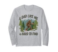 A Dad Like Me is Hard to Find Cute Bigfoot Fathers Long Sleeve T-Shirt