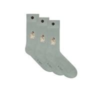 A-DAM 3-pack Casual Socks Rocket Girl Jadeite size 36-40 | Underwear Outlet | Unisex 36-40