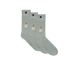 A-DAM 3-pack Casual Socks Rocket Girl Jadeite size 36-40 | Underwear Outlet | Unisex 36-40