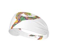 a Dancer Elastic Exercise Headband for Sports & Workouts