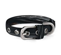 A Dark Horse Pet Collar, Adjustable Dog Collars with Buckle Stainless Steel D-Ring, Comfortable Collar for Small Medium Dogs and Cats